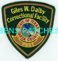 TEXAS,GILES W DALBY CORRECTIONAL FACILITY 1 GARZA COUNTY POST